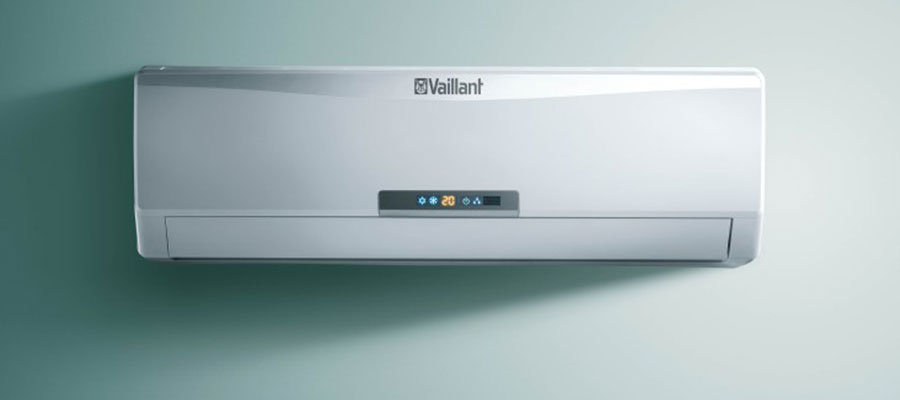 Condizionatore Vaillant VAI 6 - - Classe energetica fino a A++ -Funzione “Repeat”: per programmare il climatizzatore una volta sola e consentire allo stesso di ripetere giornalmente il programma impostato -  “Sleep” per la progressiva autoregolazione della temperatura notturna
